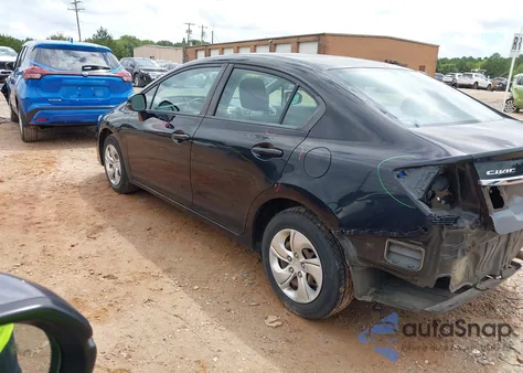 2013 Honda Civic Lx from USA, damaged, VIN 2HGFB2F56DH584717